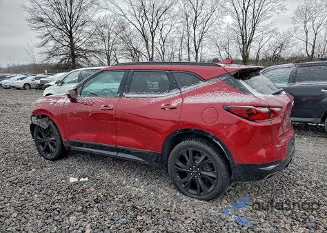 2020 Chevrolet Blazer Rs из США, поврежденный, VIN 3GNKBERS8LS596659